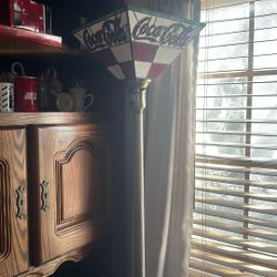 Coca Cola Tiffany Lamp 