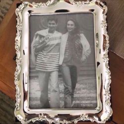 New  LaVie Photo Album With Silver Plated Photo Frame Front