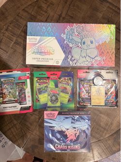 Pokémon Scarlet & Violet Prismatic Evolutions Super Premium collection, First Partner Illustration Collection Series 2, Raikou 2 Booster Blister Pack,