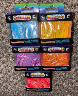 Royal Deluxe Morph-O Squashers Marbleized Extra Strong Squishy Ball 5 pack