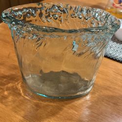 Beautiful Blue / Green Vase For Flowers Decor