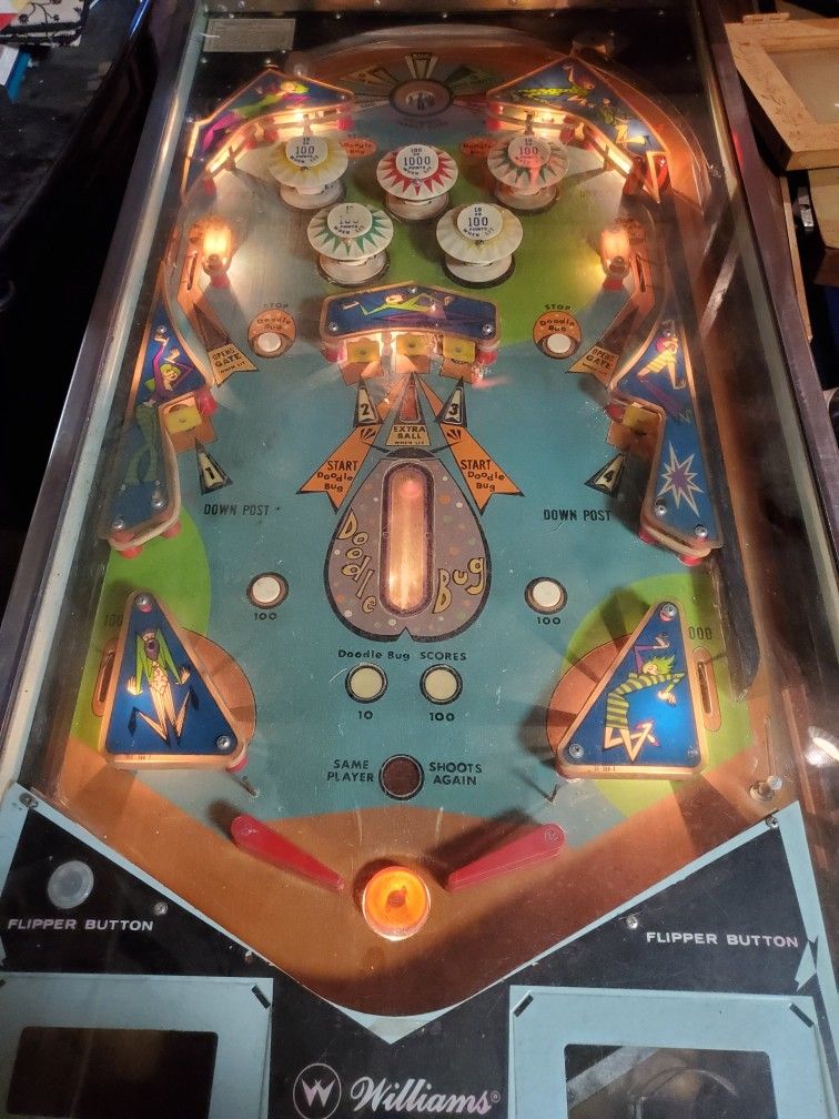 1970 Williams Dipsy Doodle Pinball Machine for Sale in Brick Township