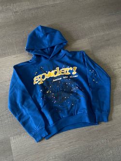 Spider Hoodie TC Blue