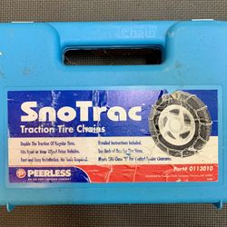 Snow Tire Chains (fits many tire sizes)
