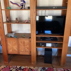 Oak Entertainment Unit