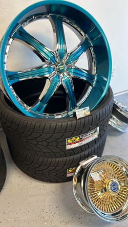 K-9  28” Wheels And Tyres 