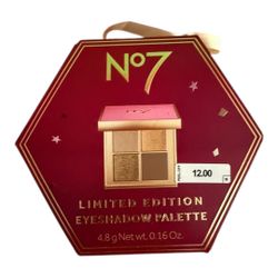 No7 Limited Edition Eyeshadow Palette – Holiday Ornament Gift Set