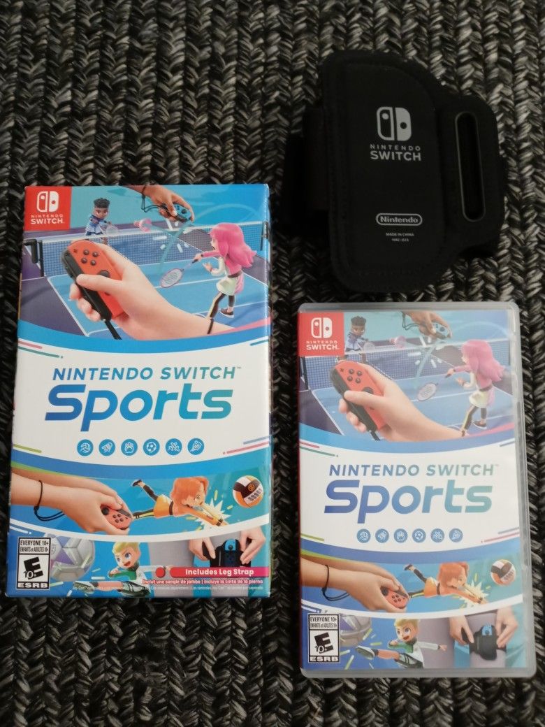 Nintendo Switch Sports Game - Complete With Strap