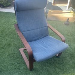 IKEA Rocking Chair In Blue