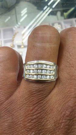 14k white gold diamond ring 1ct 5.6 grams special price