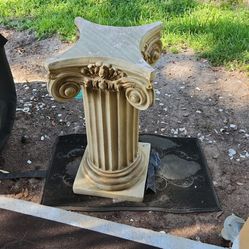 Greek Column Pedestal 