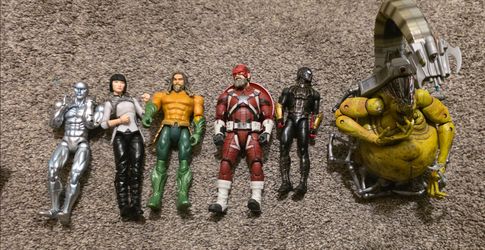 Mixed Superhero Action Figure Lot of 6