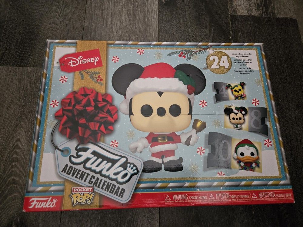 Disney Mickey Pluto Funko Pop Advent Calendar Figure Toy
