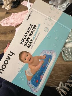 inflatable baby water mat 6+ months