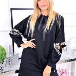 Women Love Sporty Dress. Made in Turkey.  Size: Small, Medium, X Large.