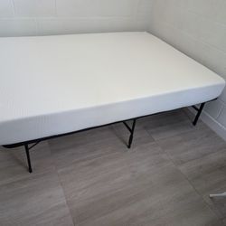Double Top Mattress W/ Zippered Cover 