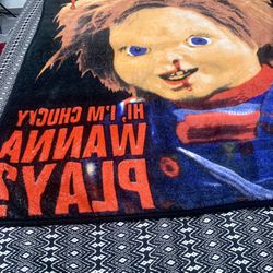 Chucky “wanna Play” Blanket 