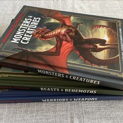 Dungeons & Dragons Young Adventurers Collection set of 3 hard cover books plus bonus Mad Libs