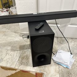 Sony Sound Bar W/ Sub Woofer  HT-S400 Complete 