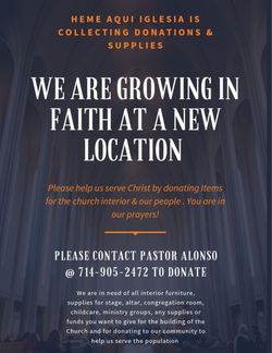 Growing MINISTRY IN NEED