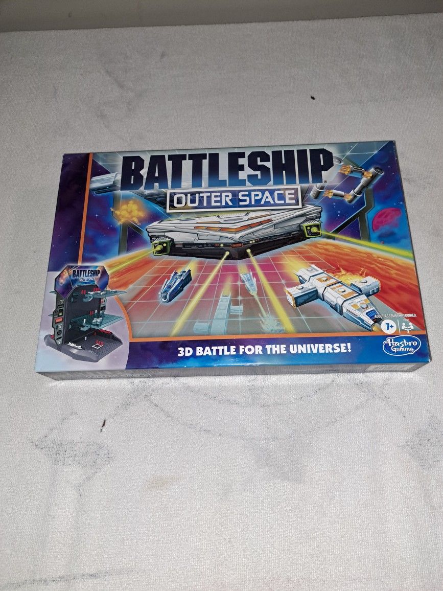 Battleship 3 Level Outer Space Edition In Brand New Excellent Condition (Is Complete Nothing Missing)