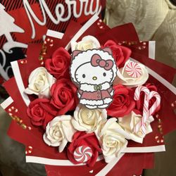 hello kitty flower bouquet 