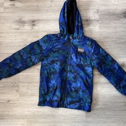 Levi's Kids' Windbreaker . Navy Camo  Size L 12/13 Years Old Boy