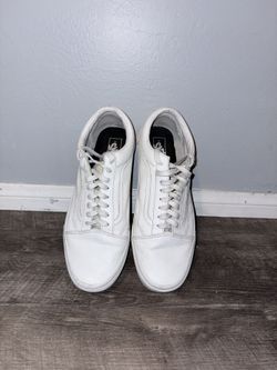 VANS White Leather 13US