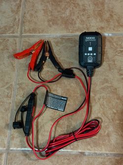 NOCO GENIUS1: 1A 6V/12V Smart Battery Charger