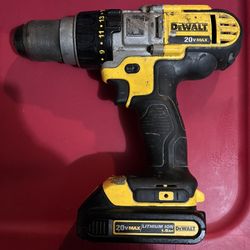 DeWalt 20v Max 1.5ah Lithium Ion Cordless Drill