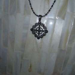 James Avery Twisted Cross Necklace 