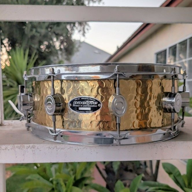 PDP Hammered Brass Snare Drum