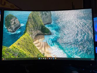 Computer monitor 27 inch curved