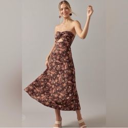 Strapless dress