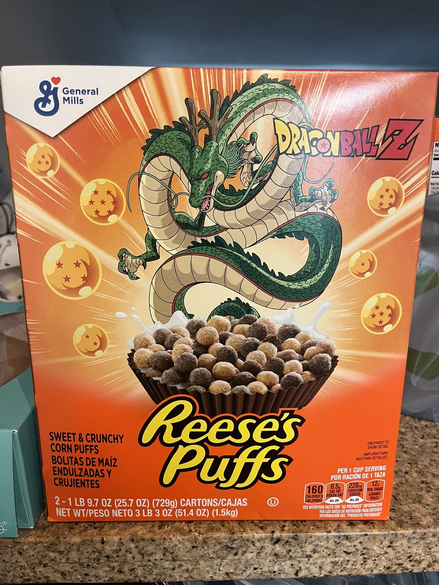 Dragon Ball Z Reese’s Puffs Limited Edition