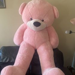 Life-size Pink Teddy Bear