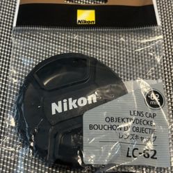 Nikon 62mm  Camera Lens Cap  📷🧢 