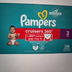 Pampers Cruisers Size 3 Unopened 