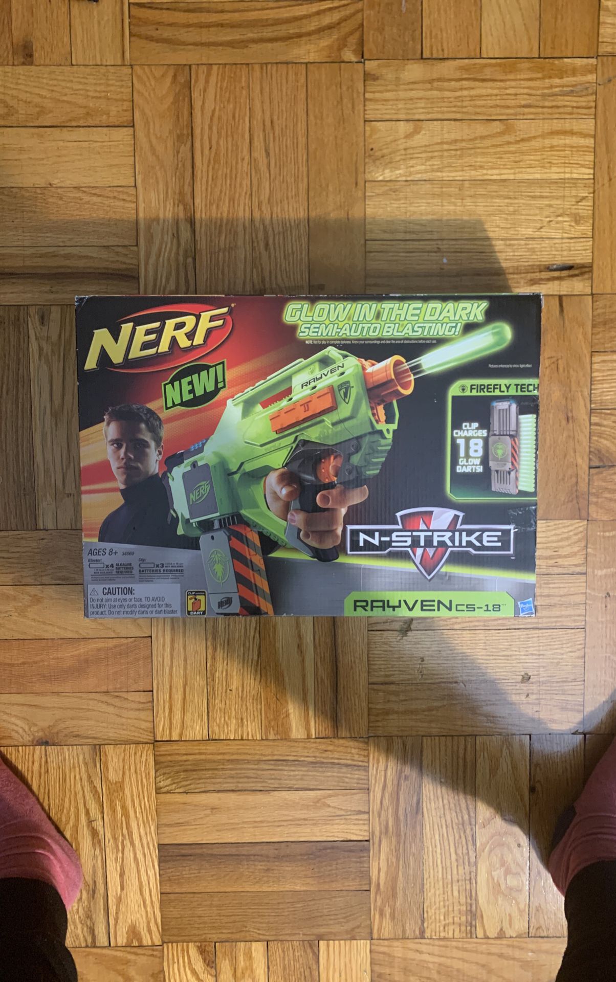 Nerf N-strike Rayven CS-18 Sealed In Box