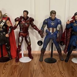 NECA 1/4 Scale Avengers - Marvel 18 Inch Action Figures