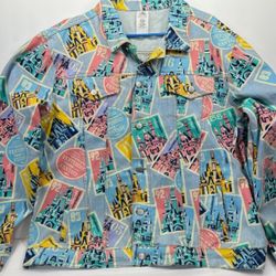 Disney Collection Denim Jacket Size L