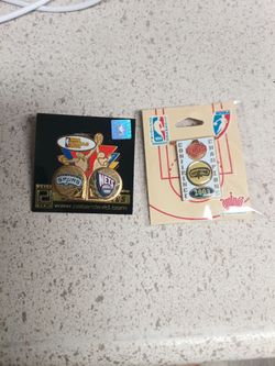 Nba finals metal pin