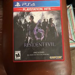 Resident Evil 6 PS4
