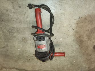 Milwaukee heavy duty grinder.