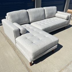 Brand New. Large Sofa Sectional. Mid Century Style Design$799