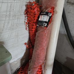 Barrier fence 4 ft x 100 ft  $ 20.00