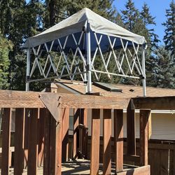 4’x 4’ Canopy (modified From 10’x10’ Canopy for Play Structure)