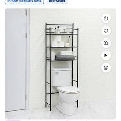 Over The Toilet Storage Shelf 