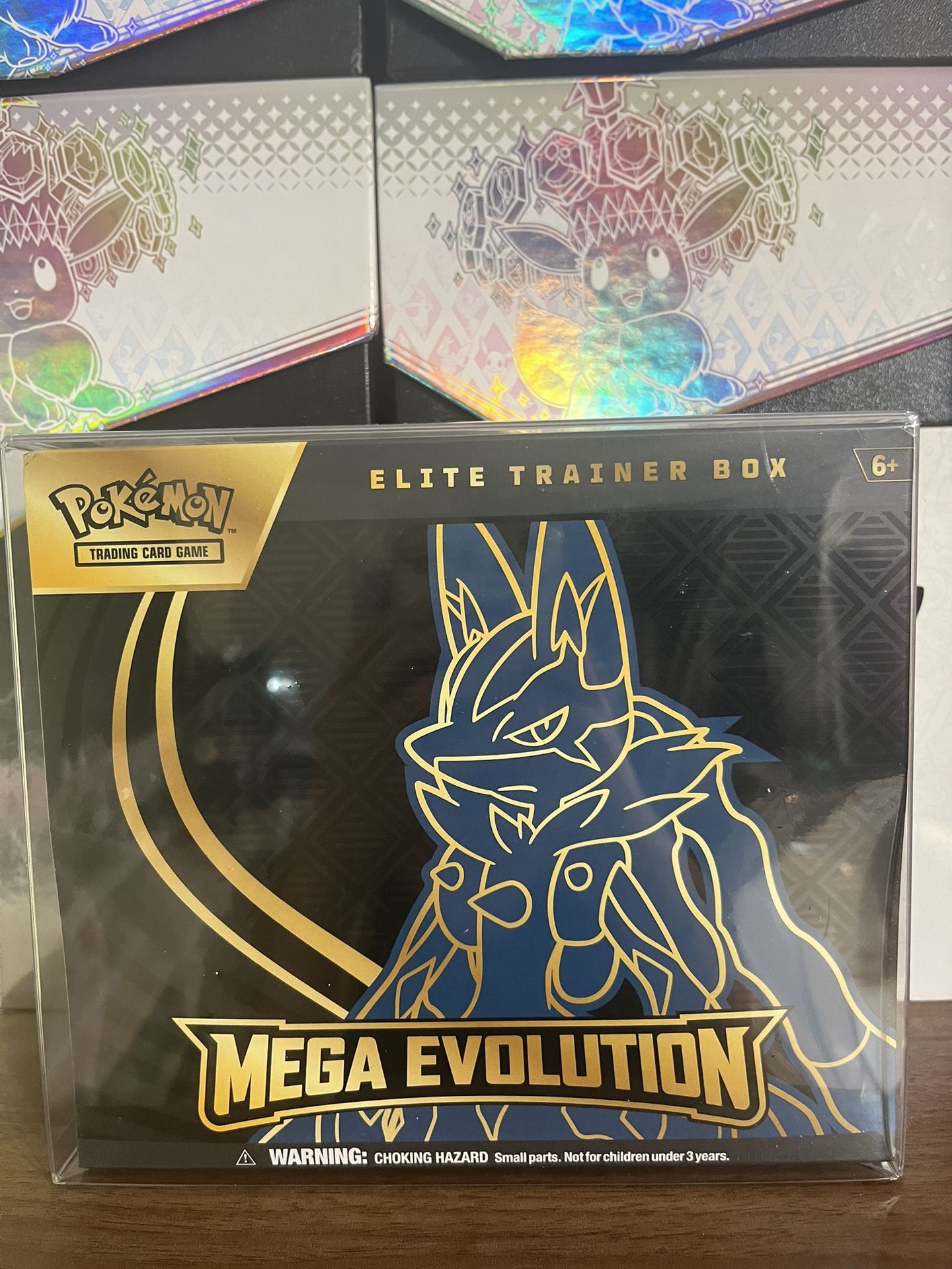 Pokemon Mega Evolutions Lucario Etb No Rips Or Scratches COMES WITH CASE