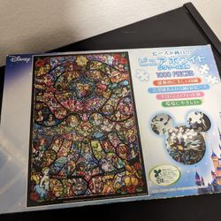 Plastic Disney Puzzle In Japanese (?)